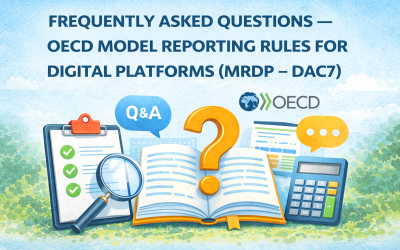 Frequently Asked Questions – OECD Model Reporting Rules for Digital Platforms (MRDP – DAC7)
