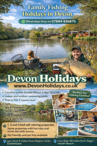 Devon Holiday Fishing Staycation Holiday