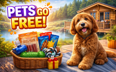 New Booking Initiative: Pets Go Free in 2026 – Plus a Free Pet Hamper!