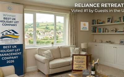 Reliance Retreats Named Best Holiday Let Management Company 2026