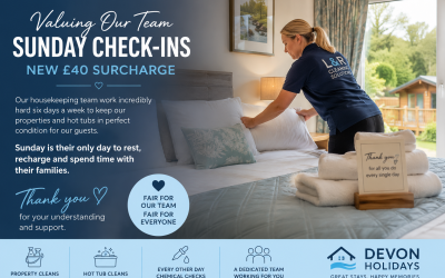Sunday Check-Ins and Housekeeping Surcharge